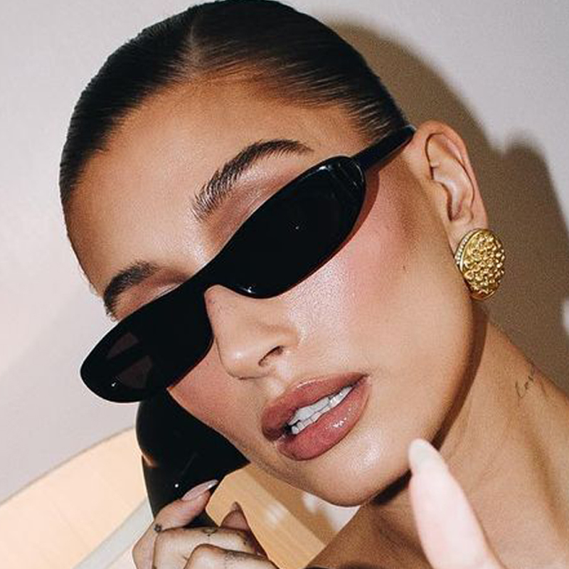 Designer Sunglasses - Küçük Çerçeve Oval Güneş Gözlüğü Kadın