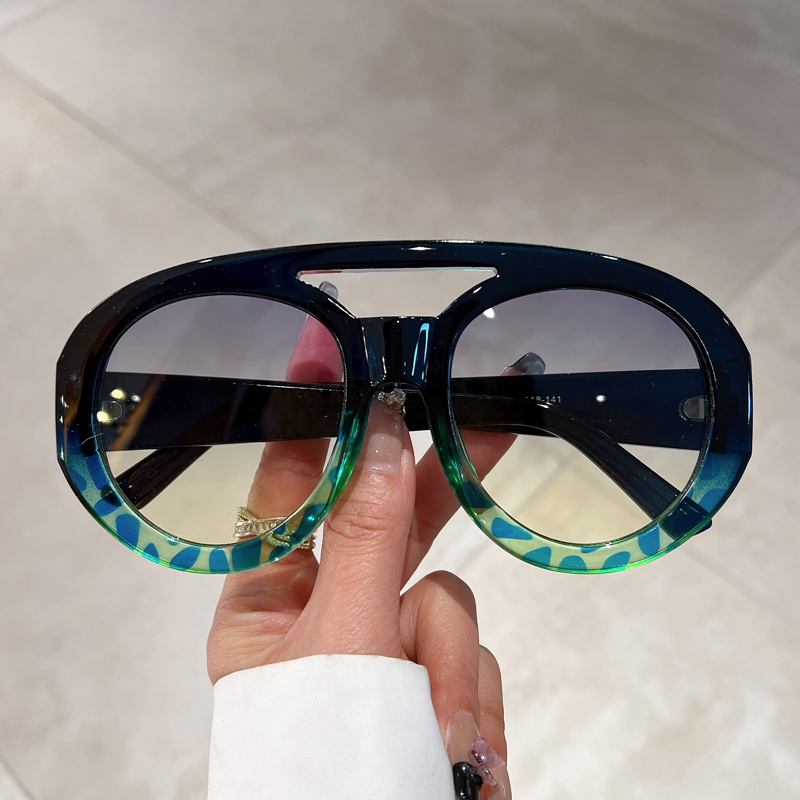 Sunglasses Uv400 - Büyük Boy Yuvarlak Gözlük Erkek Modası