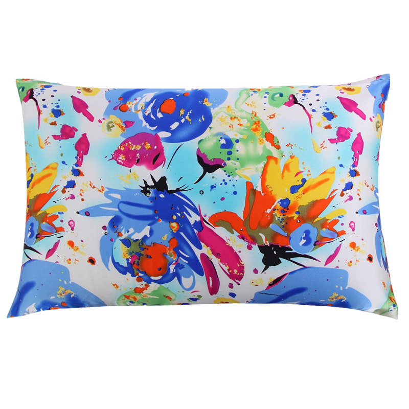 Silk Pillowcase - Ipek fermuar yastık 1 adet 100%