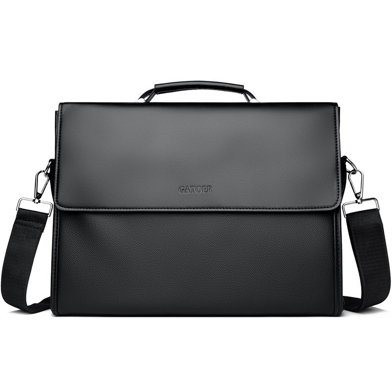 Leather Briefcase - Erkekler İçin Şık Aksesuar, Deri El