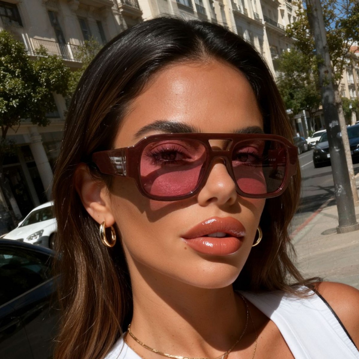 Sunglasses Uv400 - Retro Pilot Güneş Gözlüğü Yeni Y2K
