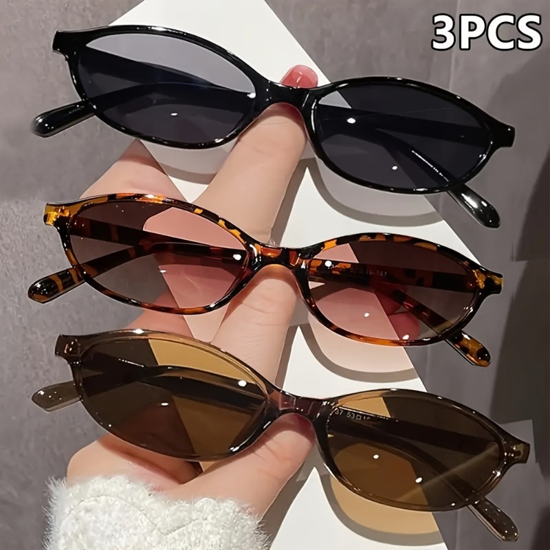 Sunglasses Uv400 - 1/3 Çift Yazlık Kadın Modası Küçük