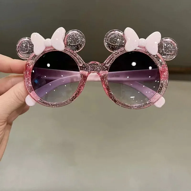 Sunglasses Uv400 - Yeni, Şık Kristal Detaylı, Kız Çocukları