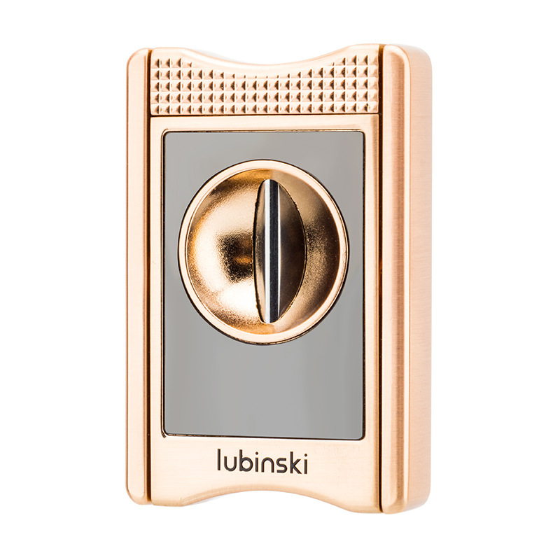 Premium Cigar Case - Lubinski-v-şekilli puro klip, çinko alaşım sigara
