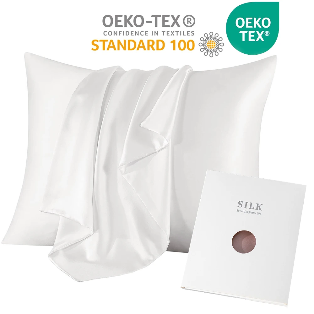 Silk Pillowcase - 6A 30MM %100 İki Taraflı Saf