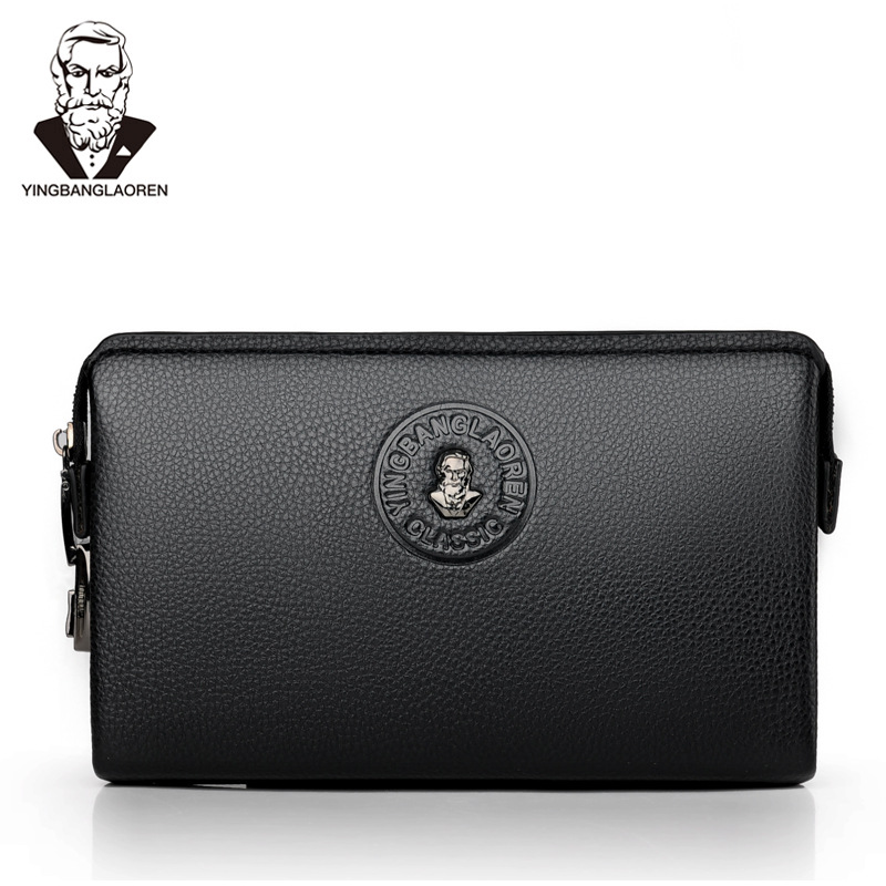 Leather Wallet Men - Erkek Uzun Para Cüzdanları Cep Telefonu