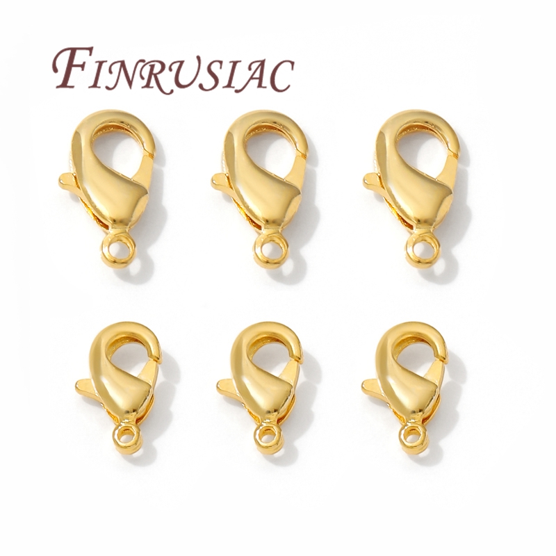 Gold Plated Jewelry - 10mm 12mm 18K Altın Kaplama Istakoz
