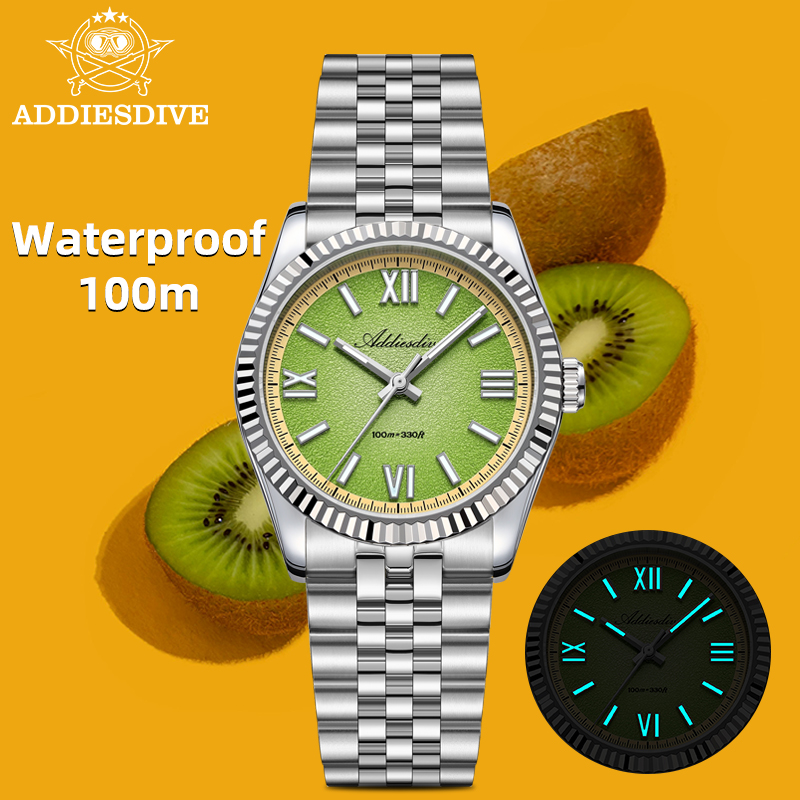 Luxury Watch Men - ADDIESDIVE Erkekler VH31 Kuvars İzle 36