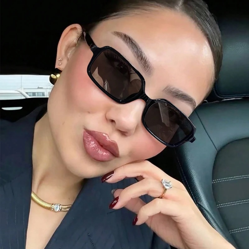 Sunglasses Uv400 - Yeni Seksi Küçük Dikdörtgen Güneş Gözlüğü