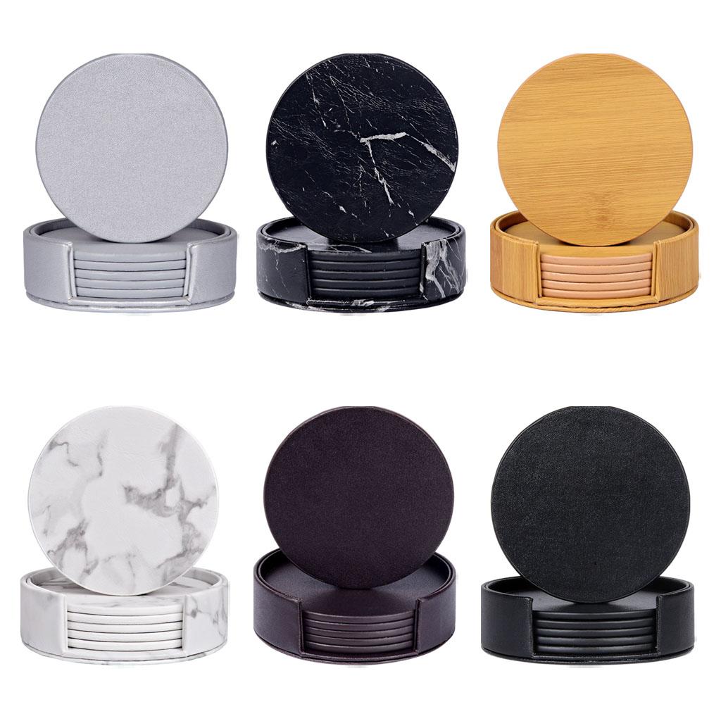 Yuvarlak Mermer Bardak Altlıkl - Marble Coaster Set incelemesi ve fiyatı