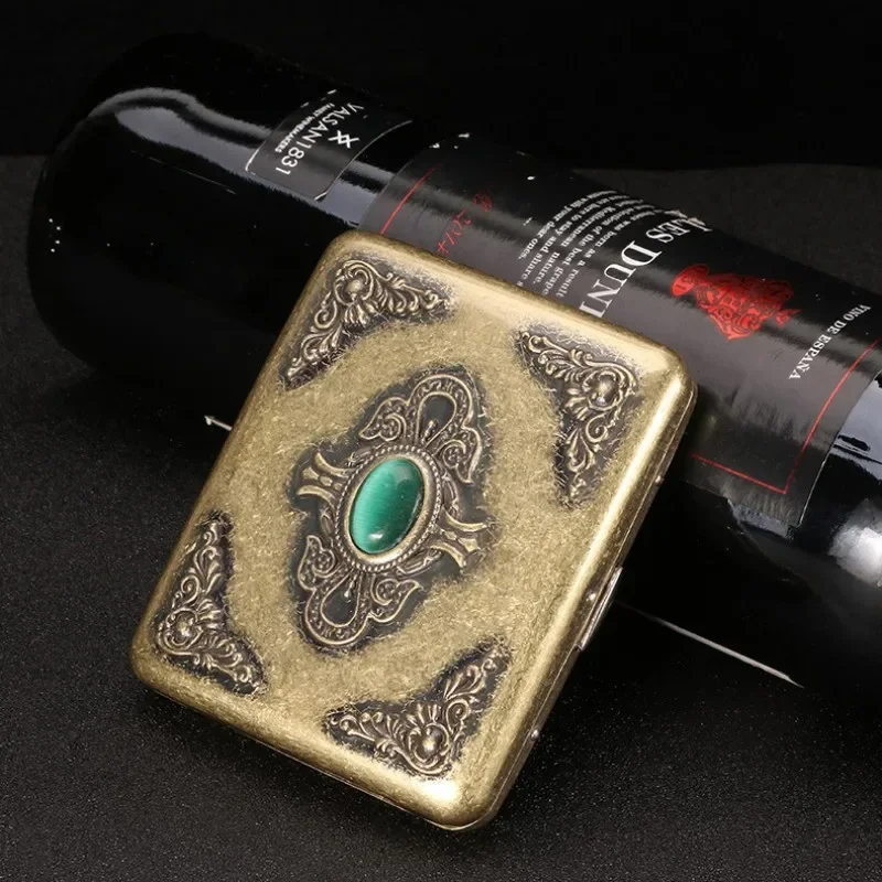 Vintage Kabartma yeşim Kapasit - Premium Cigar Case incelemesi ve fiyatı