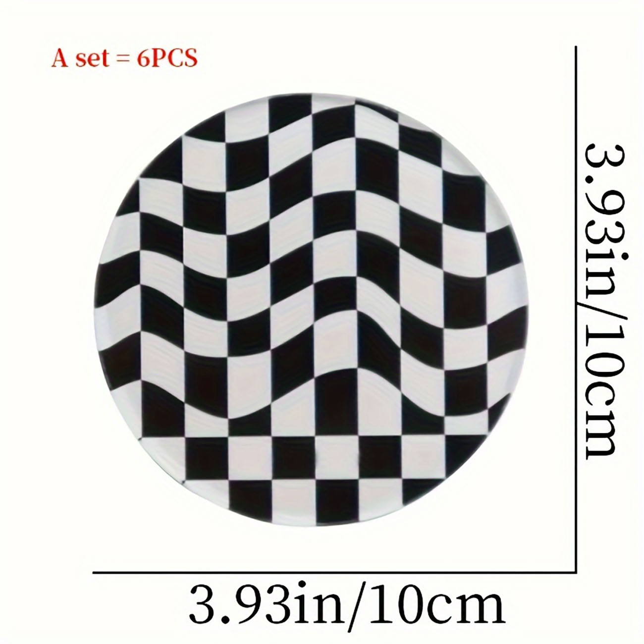 6 Parça - Ahşap Bardak Altlıkl - Marble Coaster Set incelemesi ve fiyatı