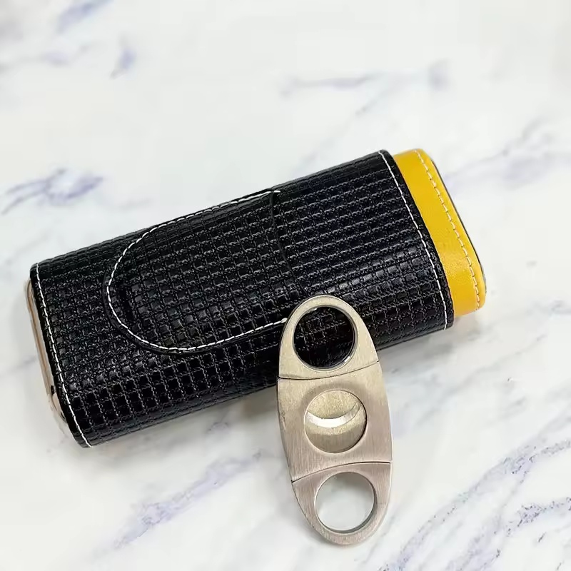 Taşınabilir Deri Puro Kutusu S - Premium Cigar Case incelemesi ve fiyatı