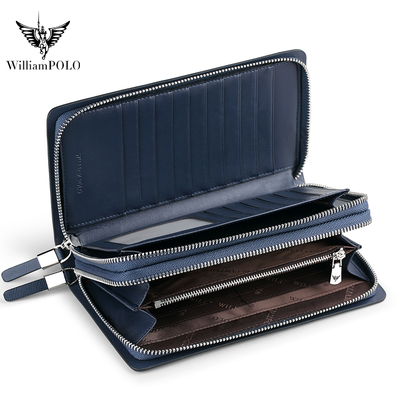 WILLIAMPOLO Lüks erkek Deri el - Leather Wallet Men incelemesi ve fiyatı