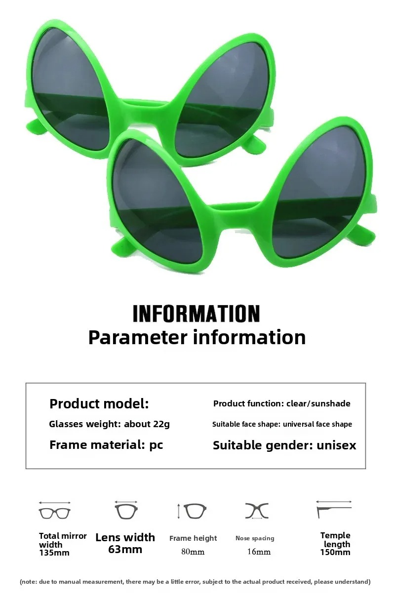 Yeşil Uzaylı Marslı İlginç Gün - Sunglasses Uv400 incelemesi ve fiyatı
