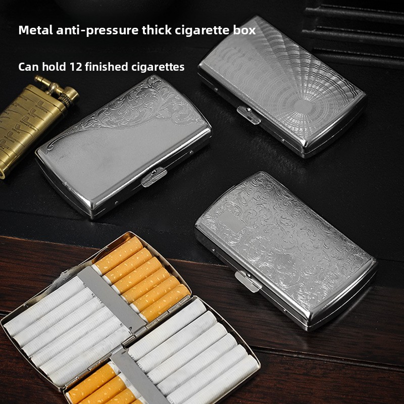 Metal Sigara Kutusu 12 Paketli - Premium Cigar Case incelemesi ve fiyatı