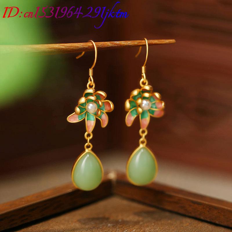 Yeşil Doğal Yeşim Taşı Damla K - Gold Plated Jewelry incelemesi ve fiyatı