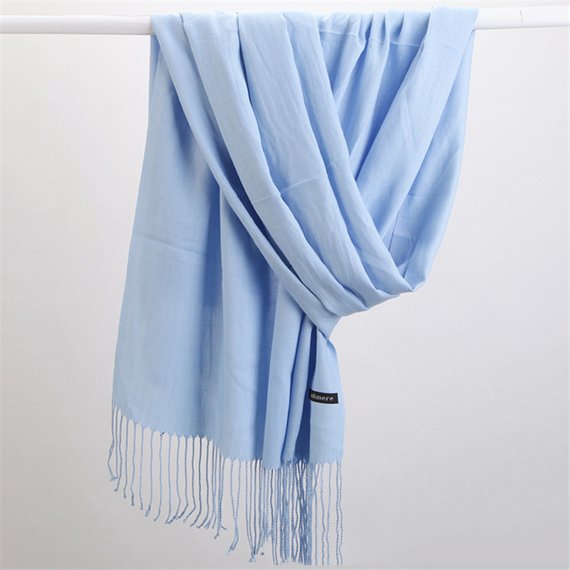 Moda Düz Renk 2023 Kadın Eşarp - Cashmere Scarf incelemesi ve fiyatı