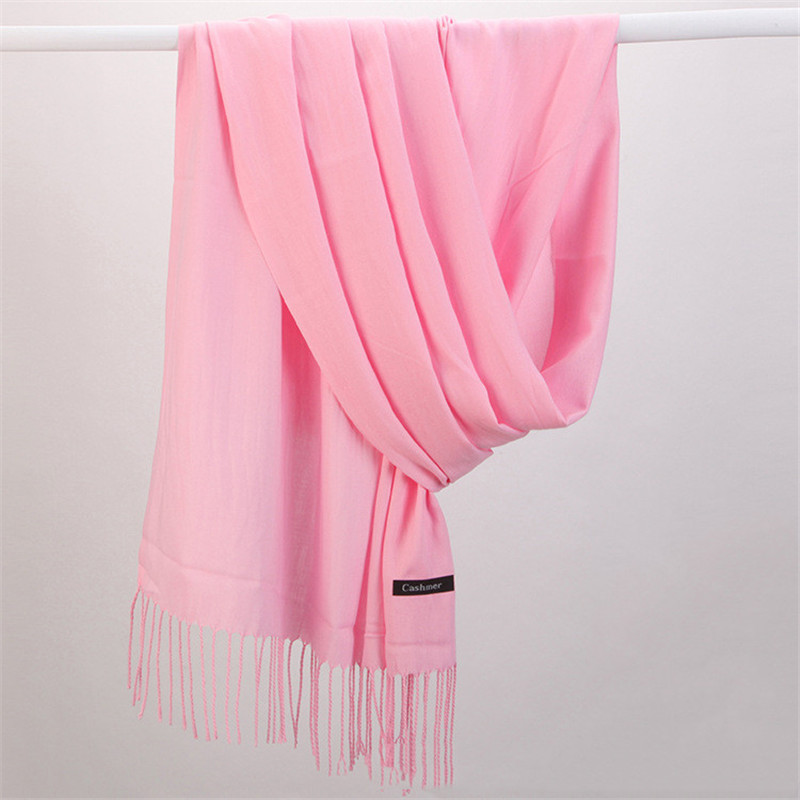 Moda Düz Renk 2023 Kadın Eşarp - Cashmere Scarf incelemesi ve fiyatı