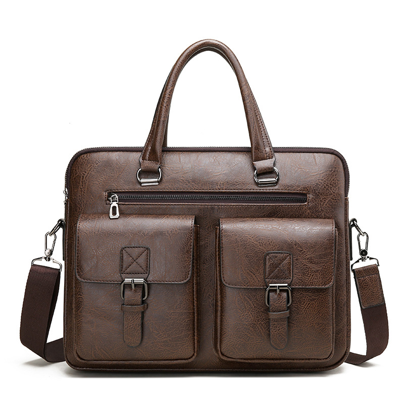 Lüks marka adam iş evrak çanta - Leather Briefcase incelemesi ve fiyatı