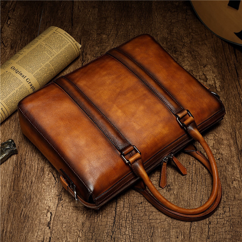 YETTIES İş Amaçlı Üst Sınıf De - Leather Briefcase incelemesi ve fiyatı