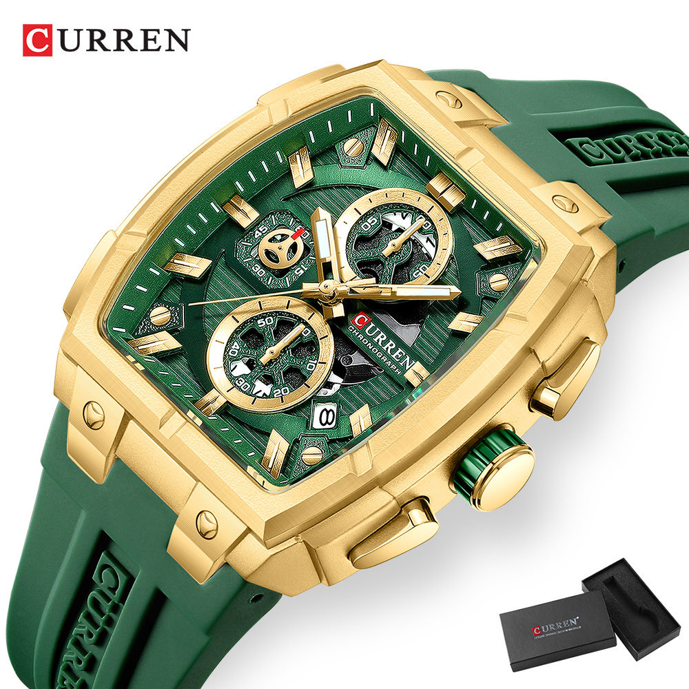 CURREN Lüks Vintage Erkek Spor - Luxury Watch Men incelemesi ve fiyatı