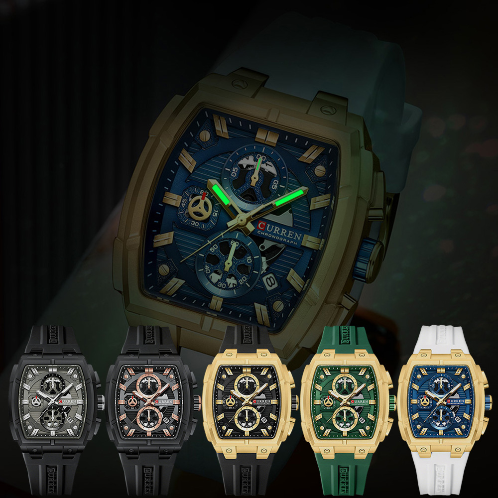 CURREN Lüks Vintage Erkek Spor - Luxury Watch Men incelemesi ve fiyatı