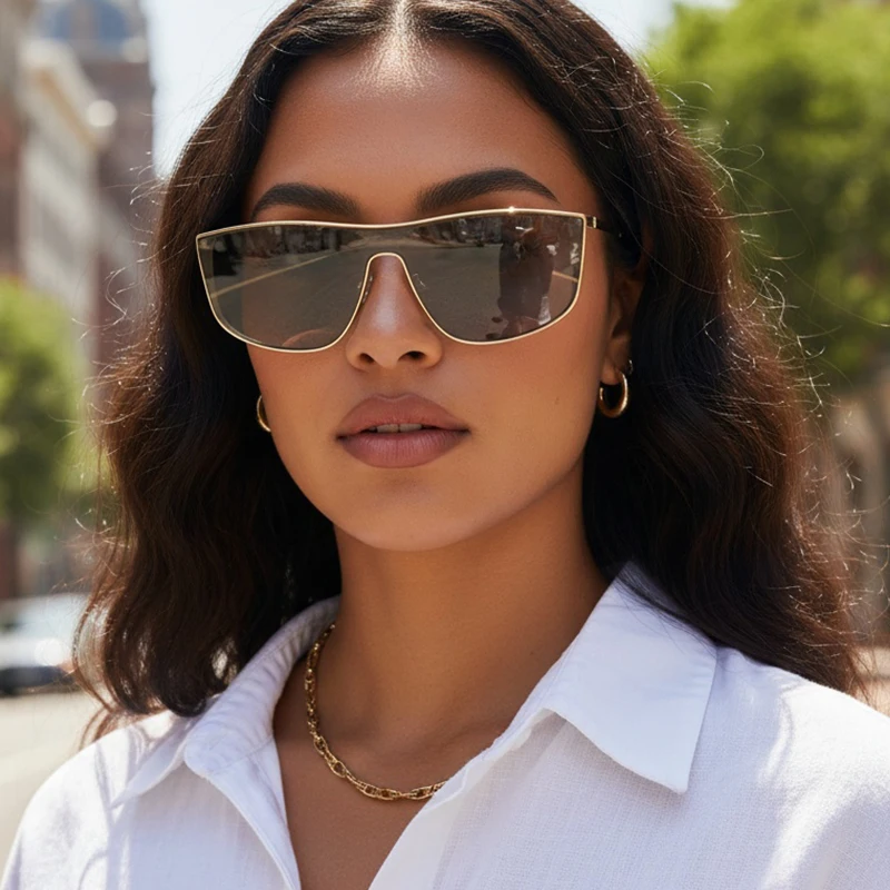 Metal Çerçeveli, Tek Parça Gün - Sunglasses Uv400 incelemesi ve fiyatı