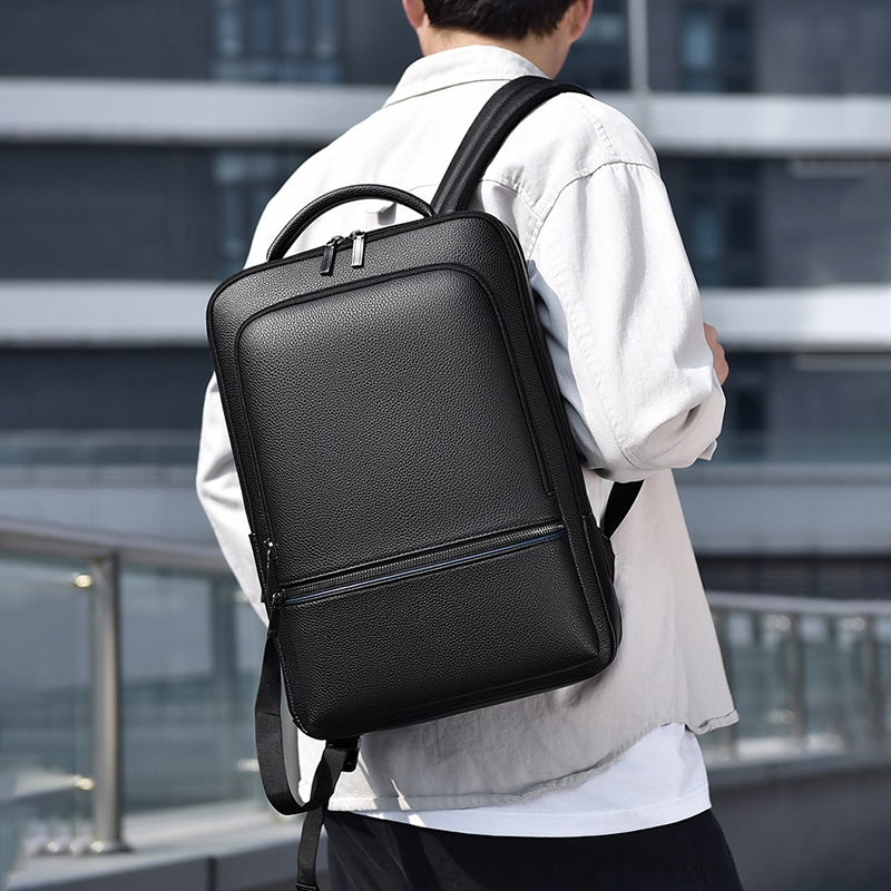 PU deri erkek sırt çantası USB - Leather Briefcase incelemesi ve fiyatı