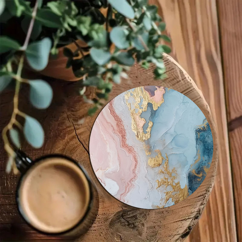 4 Parça Mermer Desenli Baskılı - Marble Coaster Set incelemesi ve fiyatı