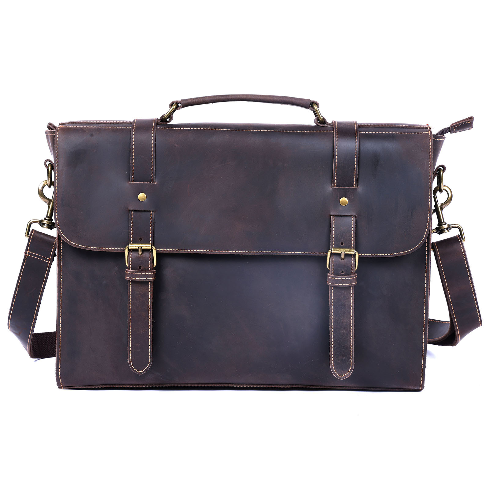 Lüks orijinal erkek çanta gerç - Leather Briefcase incelemesi ve fiyatı