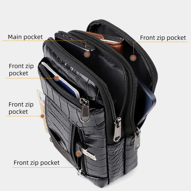 Erkekler Şık Timsah Baskı Cros - Leather Wallet Men incelemesi ve fiyatı