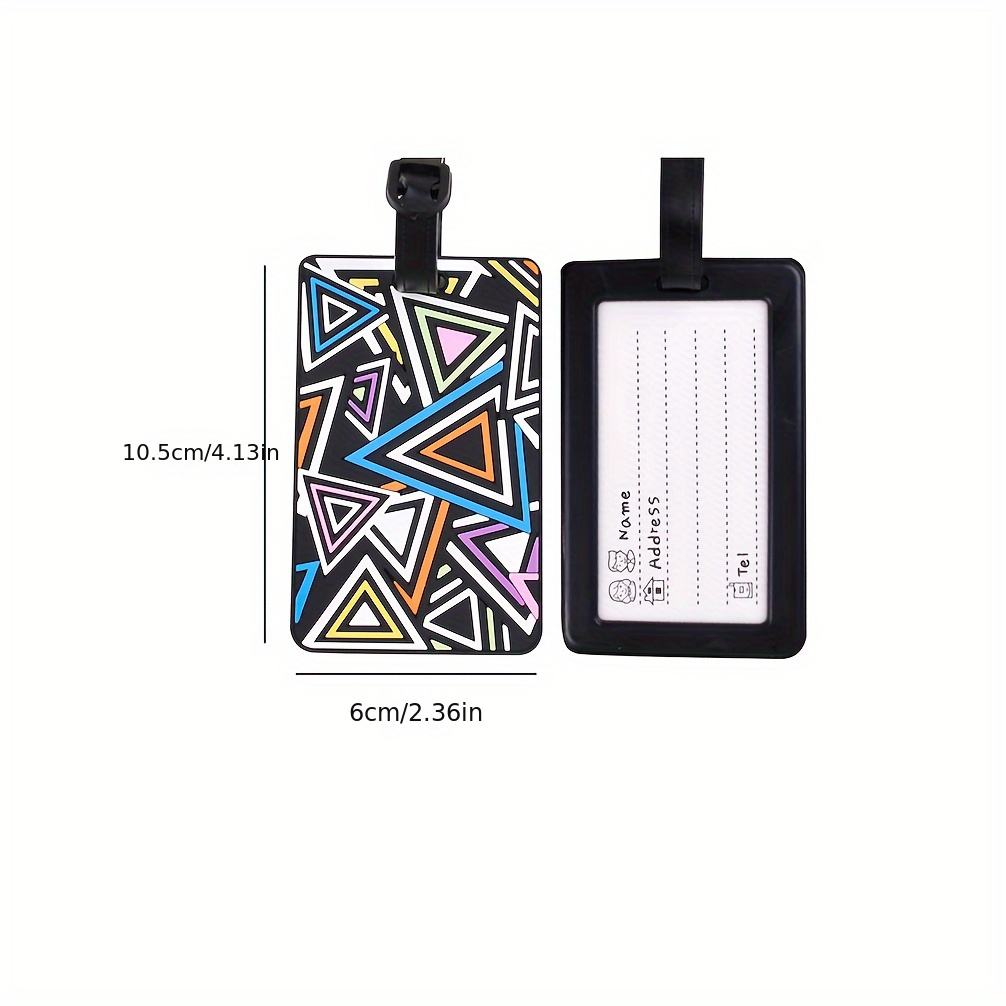 Siyah Zemin Üzerine Renkli Üçg - Travel Luggage Set incelemesi ve fiyatı
