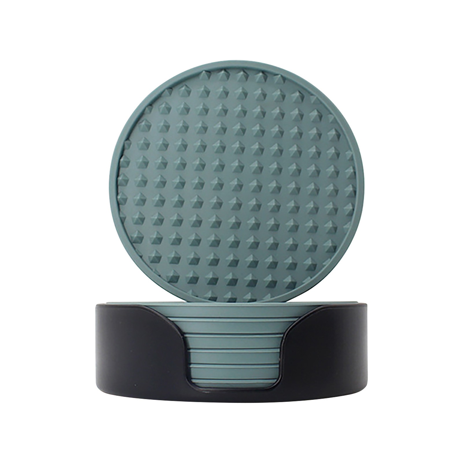 6 adet kaymaz silikon içme bar - Marble Coaster Set incelemesi ve fiyatı