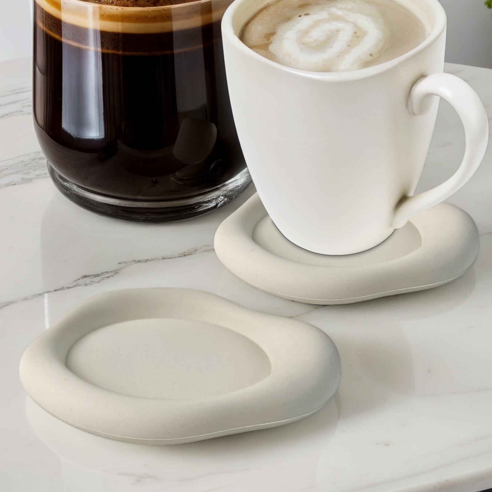Silikon Kaymaz Bulut Şeklinde  - Marble Coaster Set incelemesi ve fiyatı