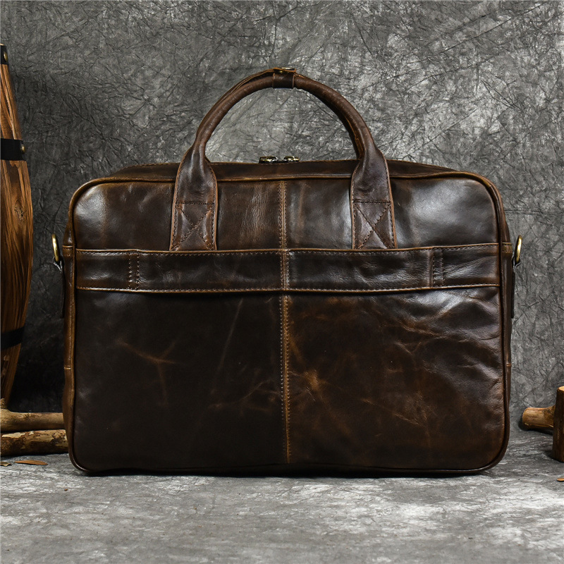 Erkekler için lüks hakiki deri - Leather Briefcase incelemesi ve fiyatı