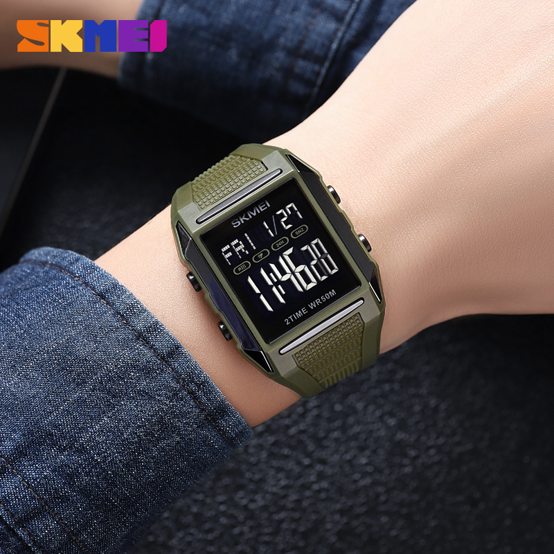 2257 Lüks Askeri Takvim Geri S - Luxury Watch Men incelemesi ve fiyatı