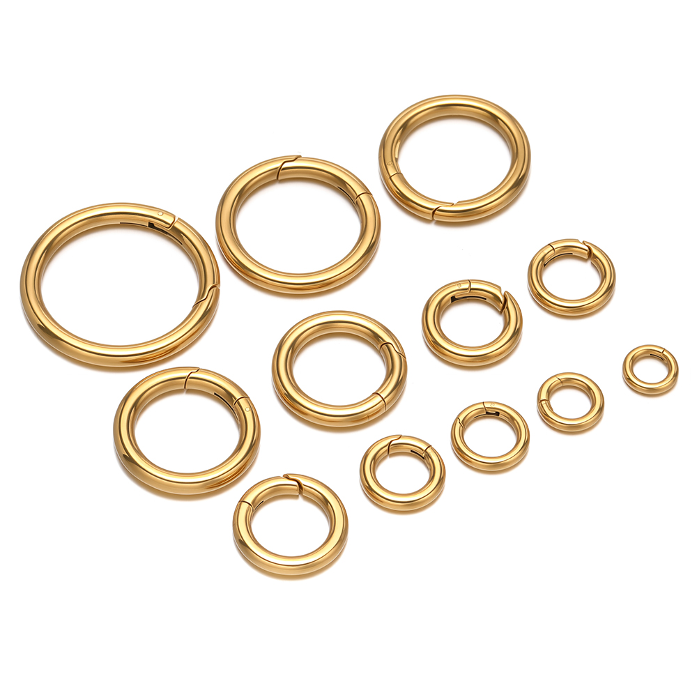 2 adet/grup yuvarlak yaylı kli - Gold Plated Jewelry incelemesi ve fiyatı