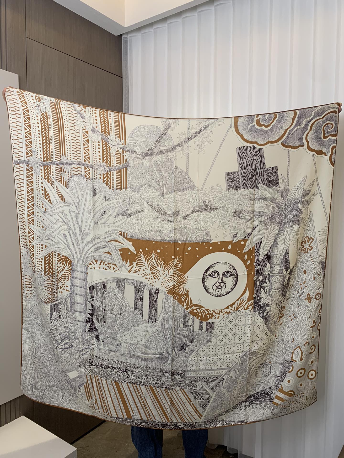 Büyük Kare İpek Yün Eşarp 135C - Cashmere Scarf incelemesi ve fiyatı