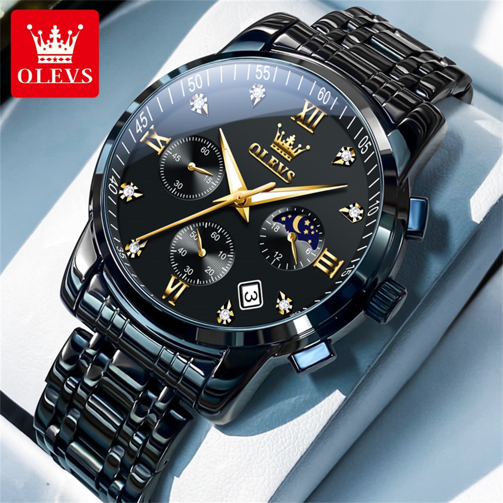 OLEVS Popüler erkek saatleri p - Luxury Watch Men incelemesi ve fiyatı