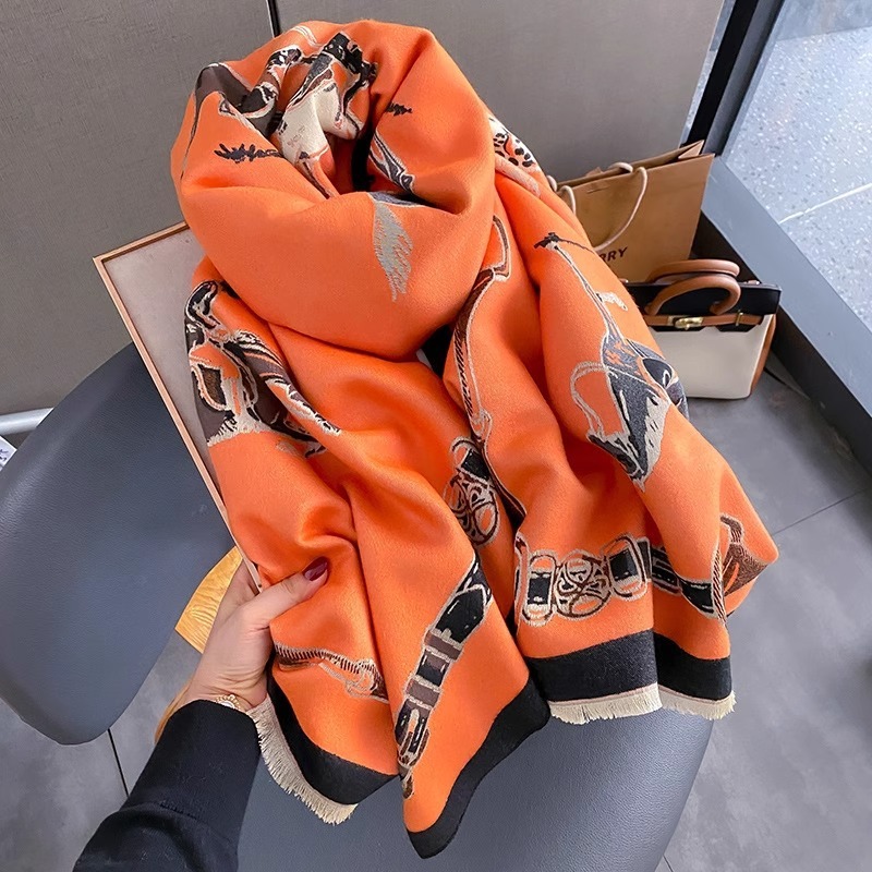 Retro Rider At Taklidi Kaşmir  - Cashmere Scarf incelemesi ve fiyatı