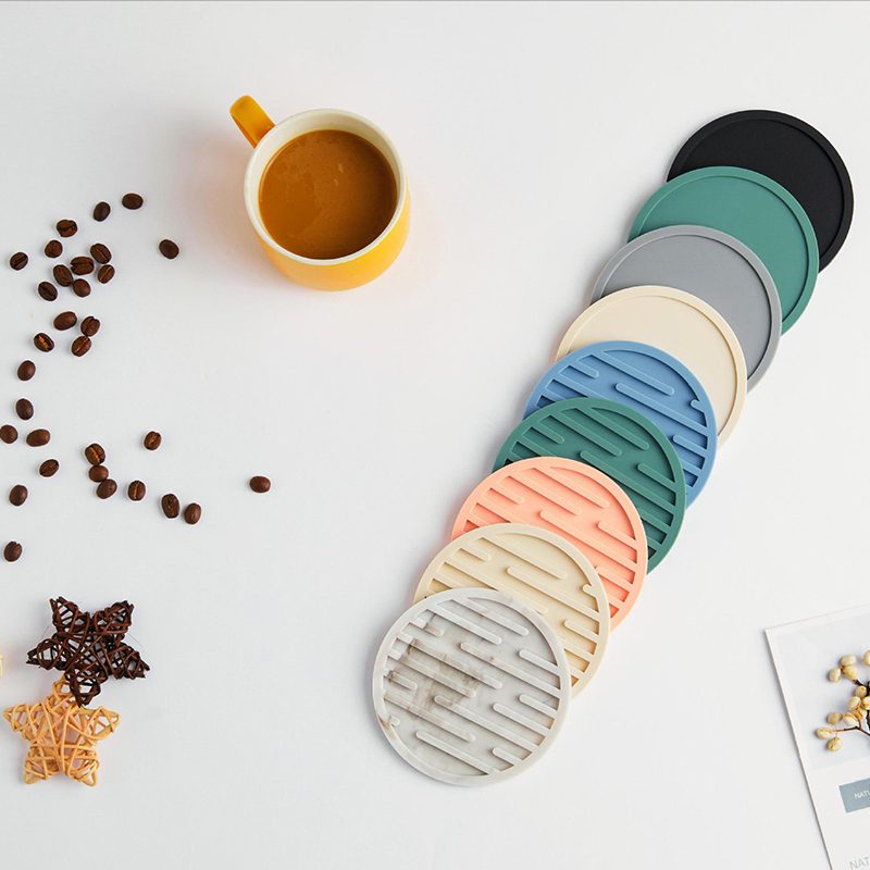 Gıda Sınıfı Silikon Bardak Alt - Marble Coaster Set incelemesi ve fiyatı