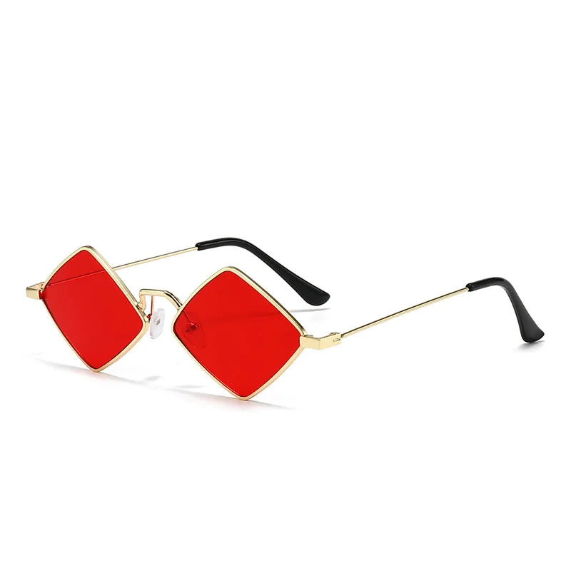 Yeni Moda Metal Elmas Şeklinde - Sunglasses Uv400 incelemesi ve fiyatı