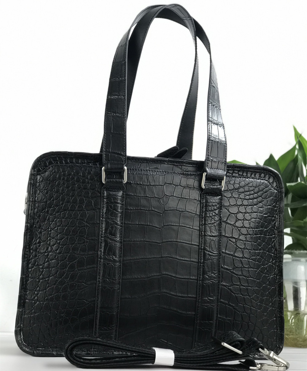 Yeni Timsah Derisi Laptop Çant - Leather Briefcase incelemesi ve fiyatı