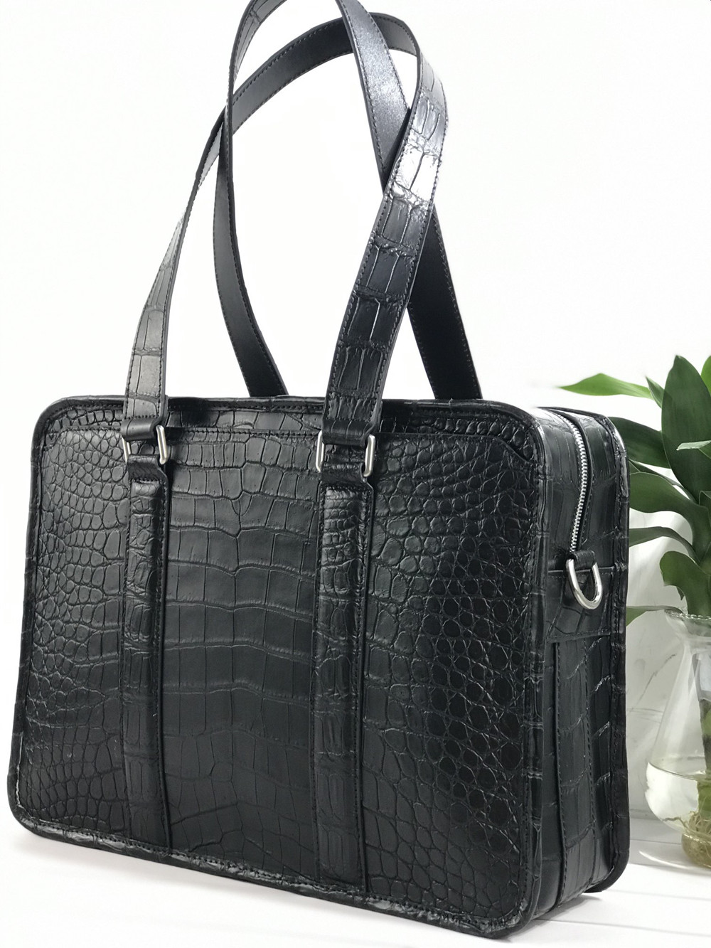 Yeni Timsah Derisi Laptop Çant - Leather Briefcase incelemesi ve fiyatı