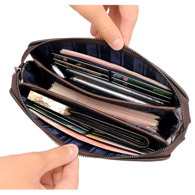 Erkek Uzun Para Cüzdanları Cep - Leather Wallet Men incelemesi ve fiyatı