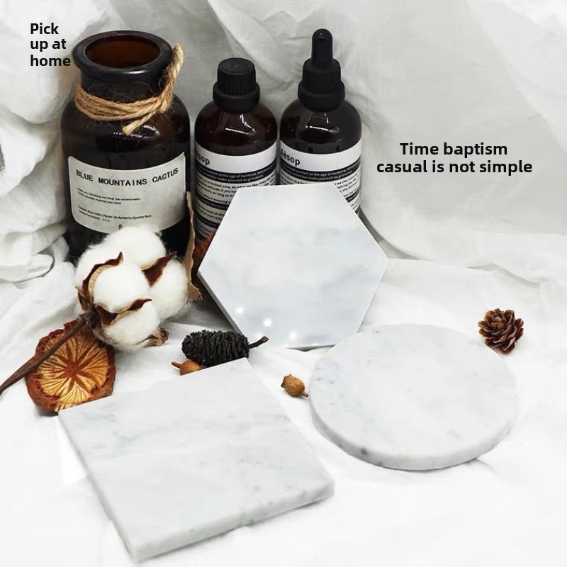 Doğal Mermer Bardak Kahve Yuva - Marble Coaster Set incelemesi ve fiyatı