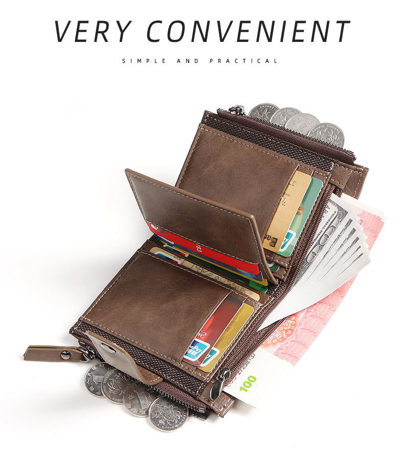 Erkekler için Hırsızlık Önleyi - Leather Wallet Men incelemesi ve fiyatı