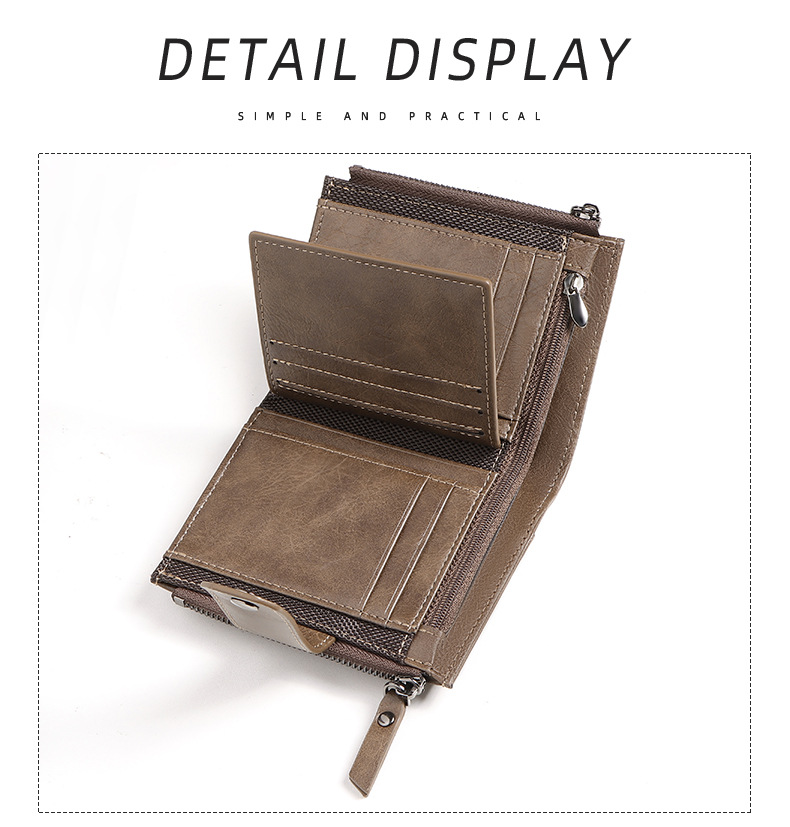 Erkekler için Hırsızlık Önleyi - Leather Wallet Men incelemesi ve fiyatı