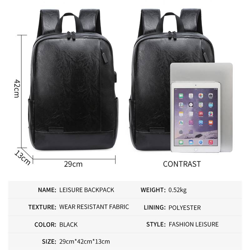 Erkekler Moda Sırt Çantası PU  - Leather Briefcase incelemesi ve fiyatı